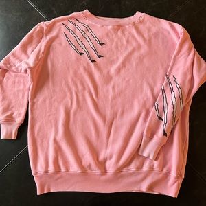 SALE Wildfox oversized Long Sleeve Sweatshirt Year of the Tiger XS